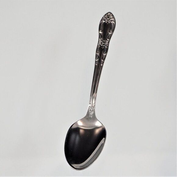 Venus Stainless by Oneida Silver Teaspoon ONEIDACRAFT Flatware Discontinued - Picture 3 of 5